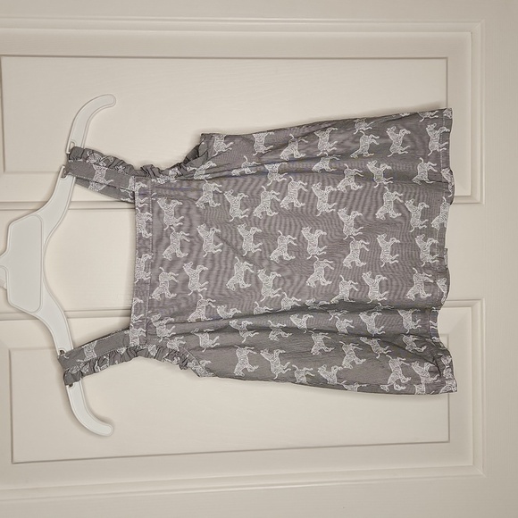 Gymboree Pinstriped Zebra Top Size 7 - Picture 6 of 9